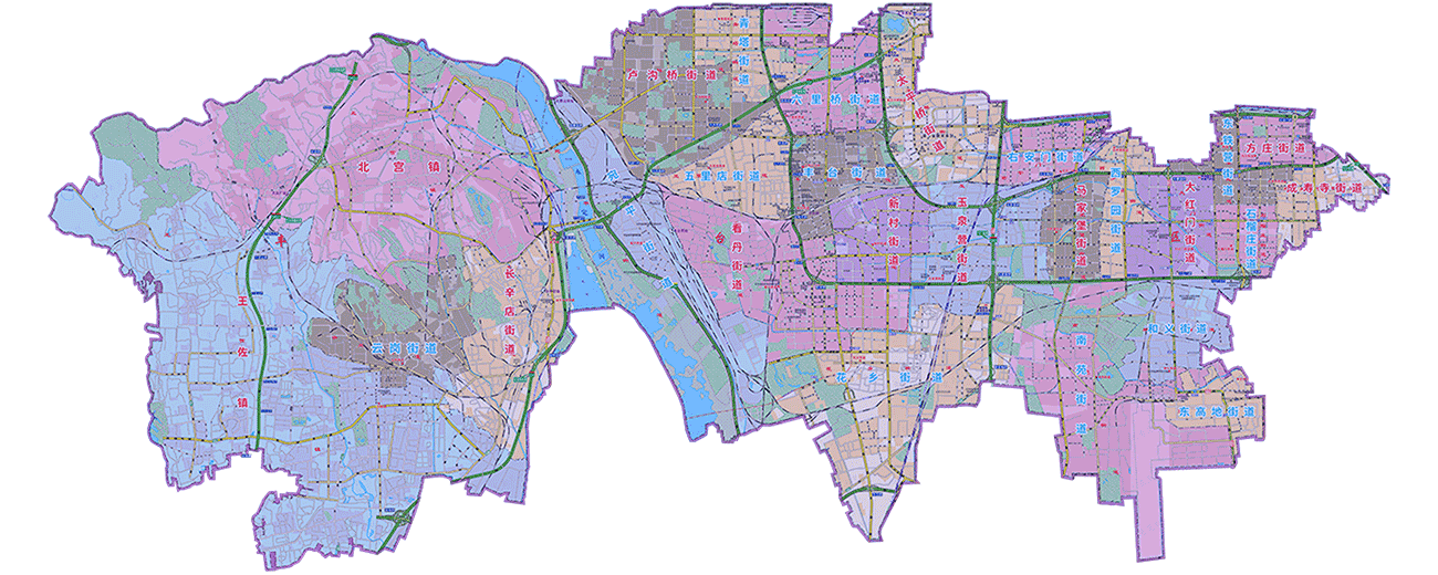 丰台区地图